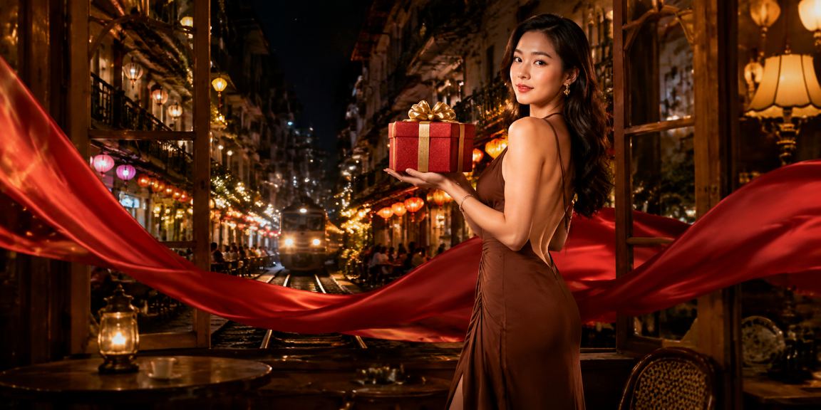 Người chơi tại Hà Nội thưởng thức cà phê trong khi xem thông tin VIP và bonus trực tuyến